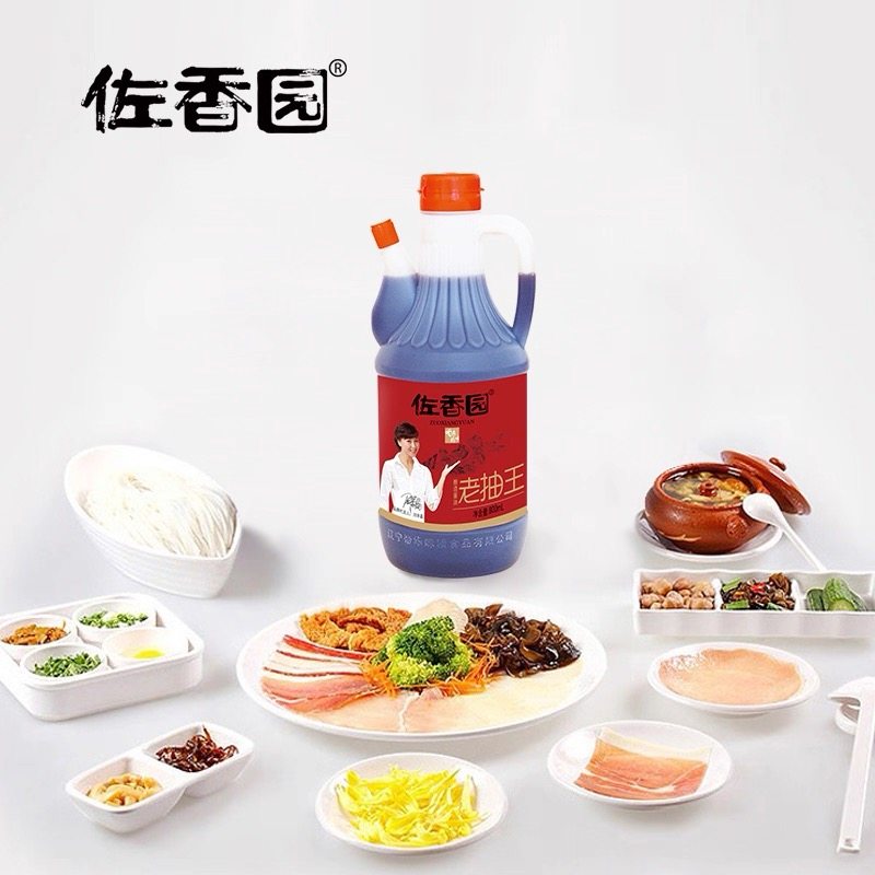 佐香园黄豆酱油800ml
